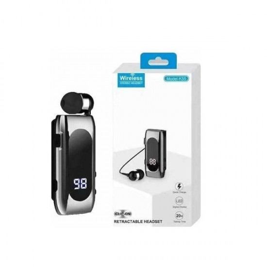 Fineblue K55 In ear Bluetooth Handsfree Headphone Black